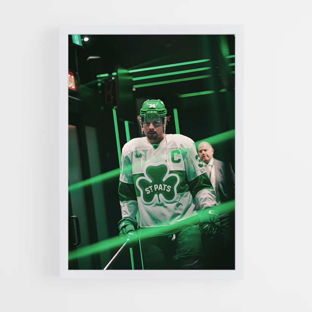 Poster Green Ice – affiche Hockey sur glace (vue 3)
